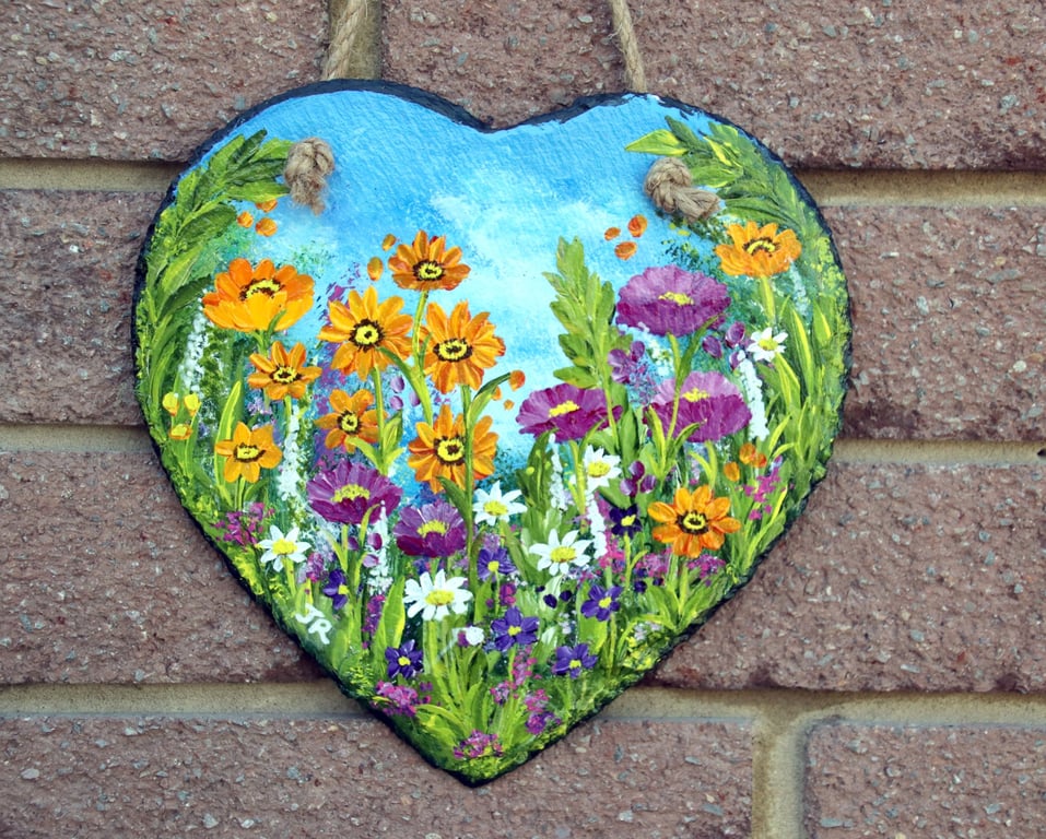 Slate Heart - Cottage Garden (Ref No 25)