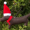  Sausage Dog Christmas tree Decoration
