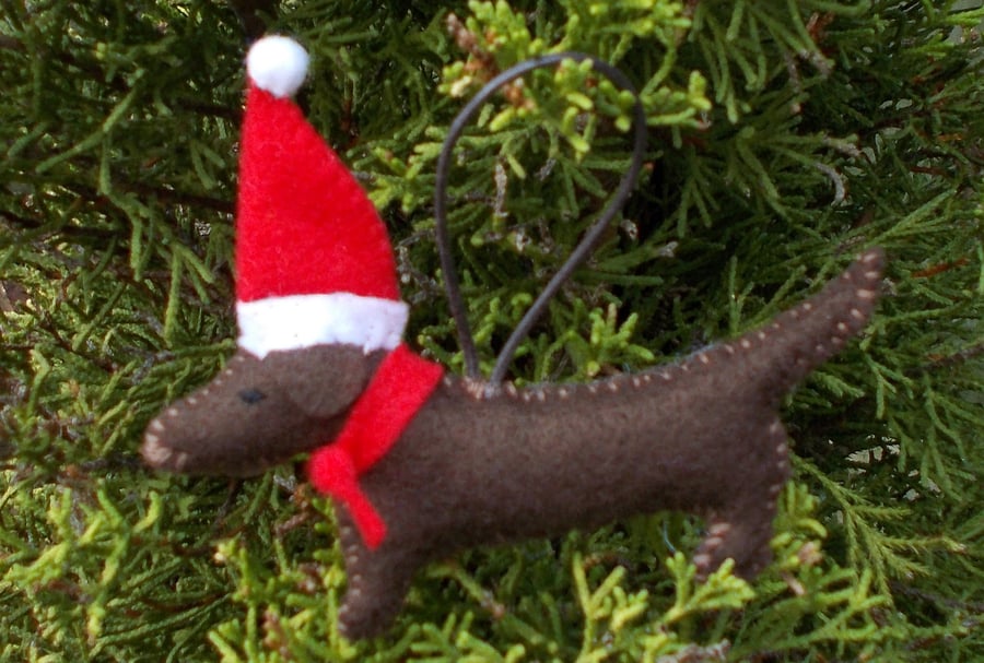  Sausage Dog Christmas tree Decoration