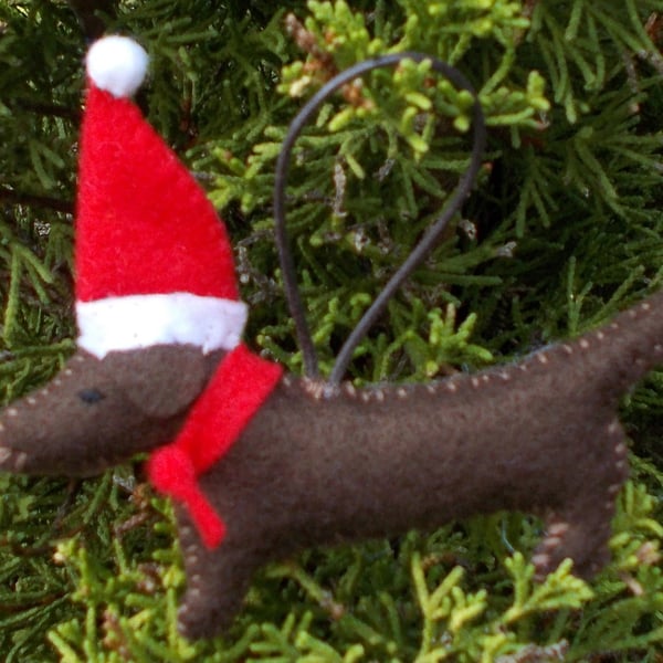  Sausage Dog Christmas tree Decoration
