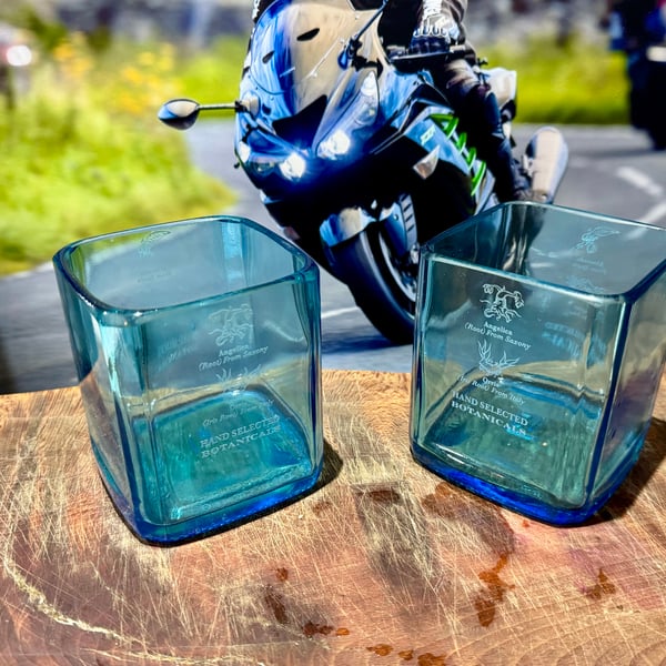 Bombay Sapphire glasses