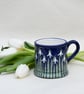 Snowdrop Country Mug - Hand Painted - Image 2