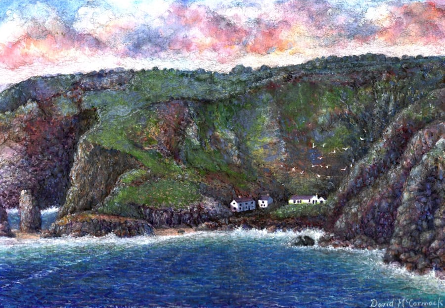 ORIGINAL - Tor Balk & Steeple Rock, Kynance Cove 