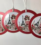 Paris Fashion Girl Gift Tags - Handmade Glamour, Set of 4 - Image 4