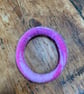 Pink Felt Bracelet. (565) - Image 1