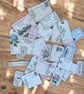 Junk Journal Vintage Botanical Ephemera Pack. 30 Hand Cut Ephemera. - Image 3