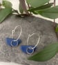 Polymer clay and stainless steel earrings  - Image 1