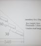 Jewellery Box Display Stand - 4 Shelf (Sloping) - Flat packing - Image 2