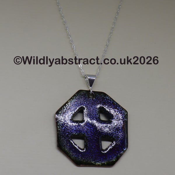 Pierced celtic cross pendant