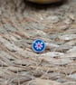 Hokkaido Flag Map Pin – Japan Travel Map Push Pin for Wooden Maps, Hokkaido Pin