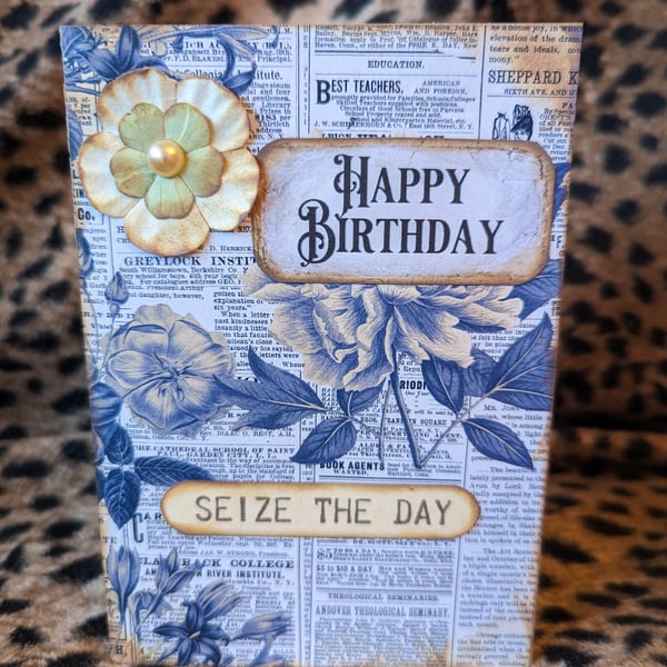 Happy Birthday 'Seize the Day' Card