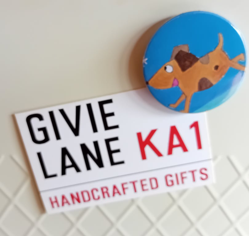 Fridge Magnet - Dog 