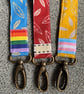 Leaf print 100% Cotton Lanyard - Image 1