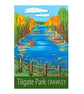 Crawley Tilgate Park travel poster print by Susie West - Image 4