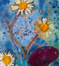 This Year's First Poppies and Ox-Eye Daisies (SunPrint003) - Image 8