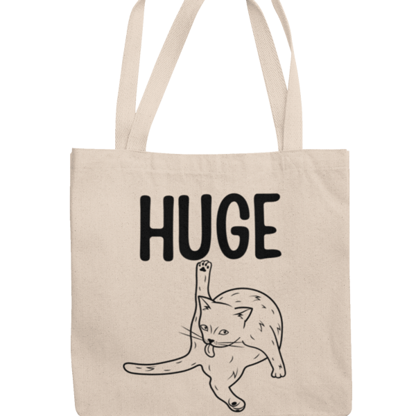 Huge ( Pussy Cat ) Novelty Rude Tote Bag