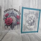 Acrylic Book Shaped Vase
