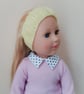 KNITTING PATTERN PDF Pretty Headbands for Doll - Image 1