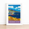 Aberdeen print black frame