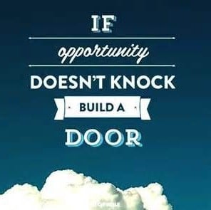 Opportunity Knocks Fridge Magnet