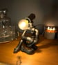The Thinking Man Industrial Iron Pipe Lamp