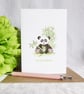 Panda Bear Birthday Card - Image 1