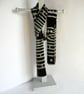LIMITED EDITION SILK VISCOSE DEVORE VELVET SCARF - Image 2