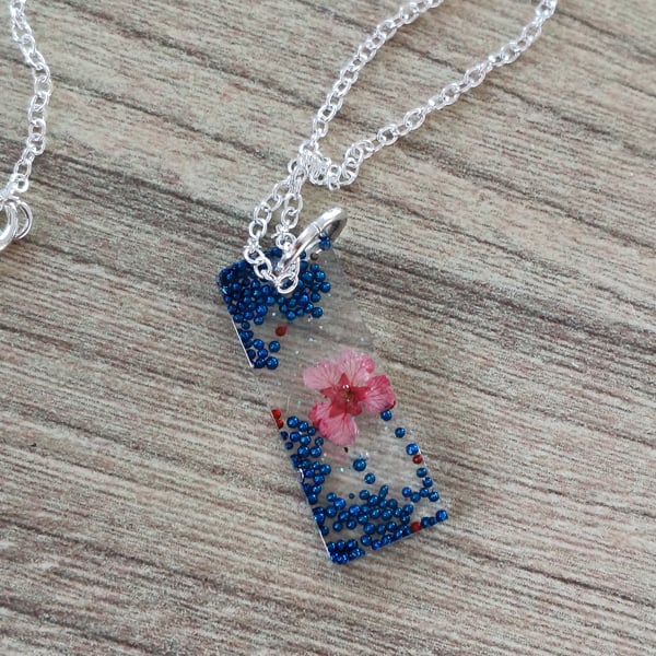 Handmade necklace  quirky unique one off 
