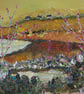 An original impasto coastal landscape - Scottish coast - framed landscape - wax - Image 4