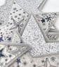Silver Themed Star Garland - Perfectly Imperfect - Image 1