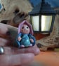 Tiny Winged Spry-Gnome 'Melody' OOAK Sculpt by Ann Galvin - Image 1