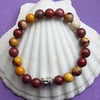 Beautiful Mookite Buddha Stretch Bracelet