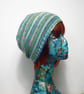 Lightweight Striped Wool Beanie - Image 4