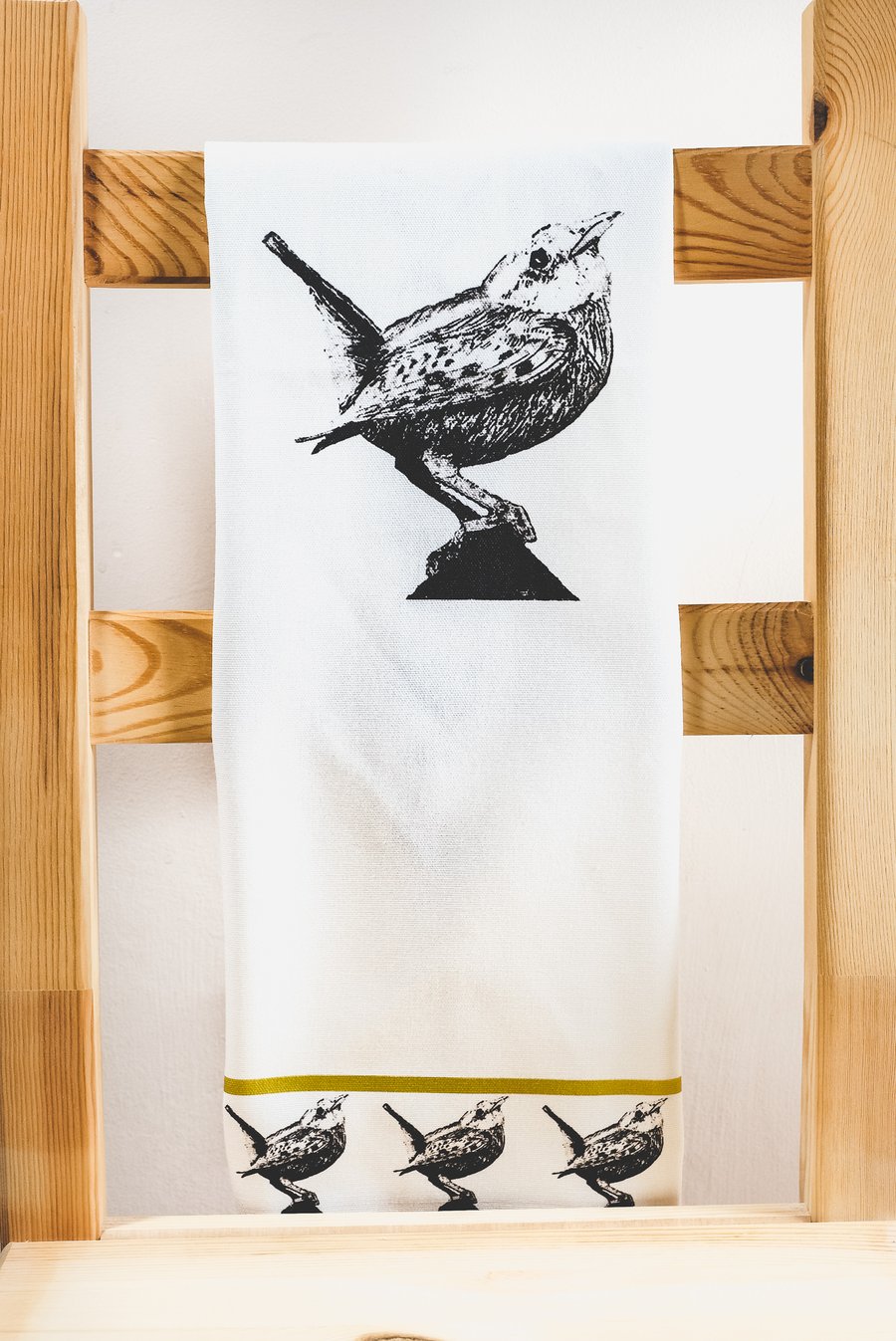 Jenny Wren Tea Towel