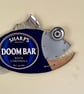 Doom bar, Amber Ale, Weird Fish, Man Cave, Garden Bar, Fisherman, Wall Art, Pub 