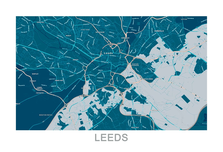 Leeds City Map