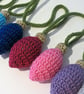 Crocheted Rainbow Bulb Garland - Image 3