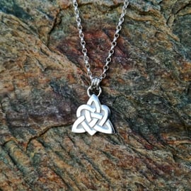 Celtic heart necklace