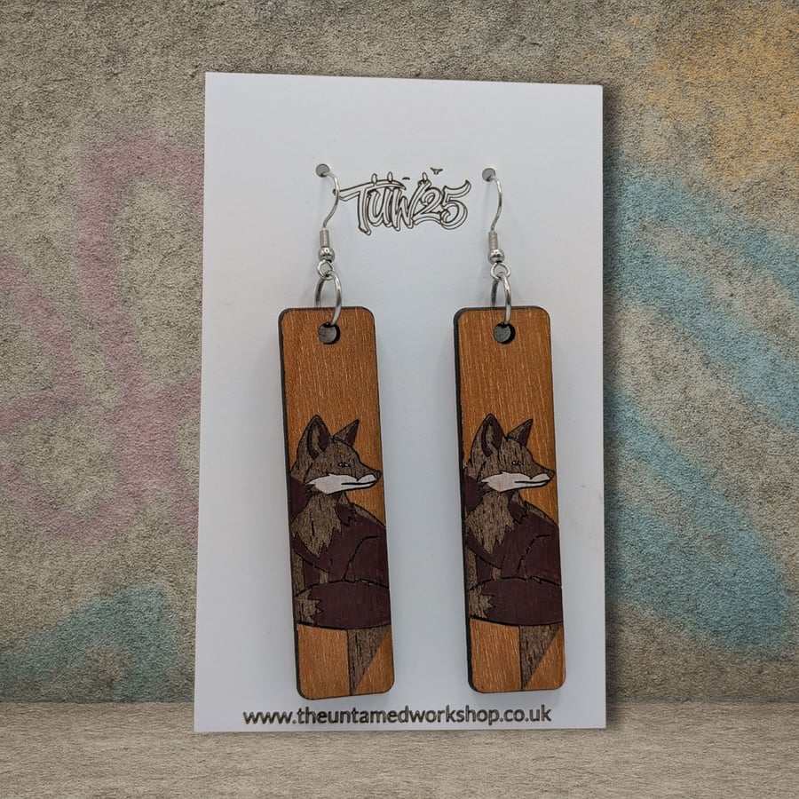 The Foxy Long Earrings