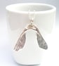 Sycamore Seed Silver Pendant - Image 3
