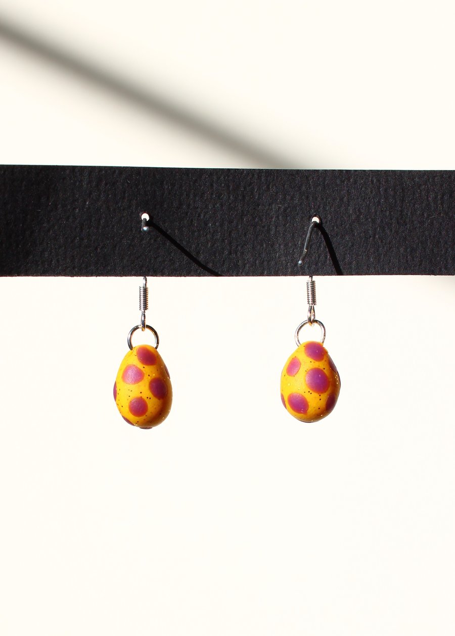 3 sets of easter earrings