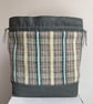 Cariad Bag - Spring Pastels 1. Handwoven in Wales - Image 6