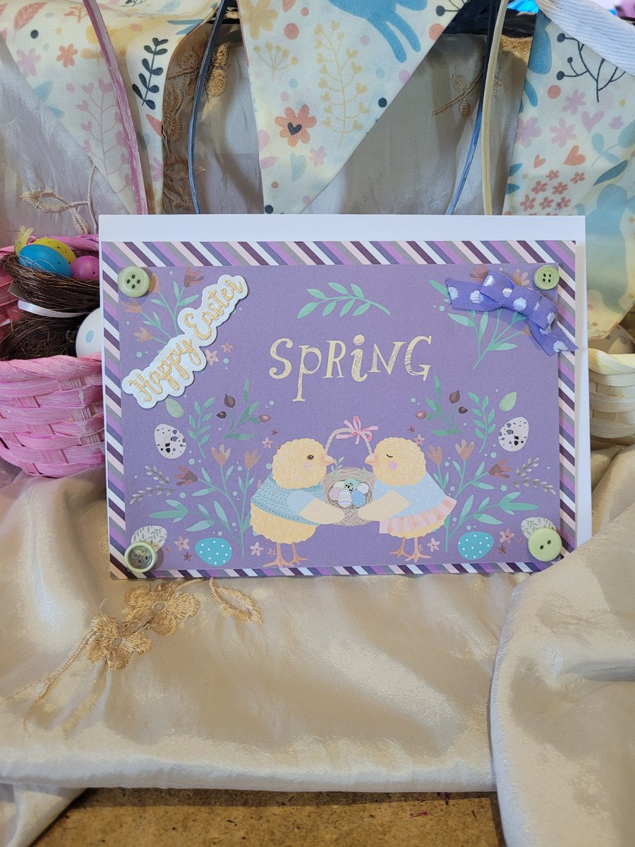 Easter Greeting Card - Spring Time
