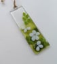 Fused Glass Myrtle Flower Suncatcher: Botanical Bedroom Decor - Image 2