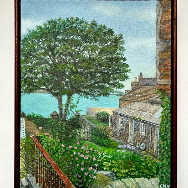 A Stromness Garden with a View, Claire Kirkpatrick