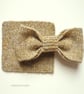 Scottish wool suit accessories - Men's fashion - Bow and pocket square gift set - Image 1