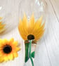Wine Glass Hand Painted with Sunflowers  - Image 4