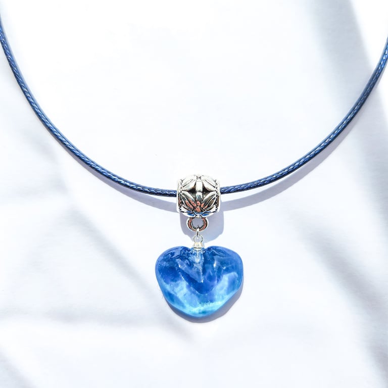 Ocean Heart Necklace