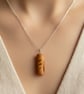 Sausage Roll Necklace - Polymer Clay Food Jewellery, Novelty Gift For Foodie  - Image 1