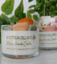Lime Basil and Mandarin Scented Soy Candle Vegan Friendly Handcrafted - Image 2